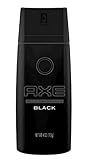 AXE Black Body Spray for Men Daily Fragrance 4 oz