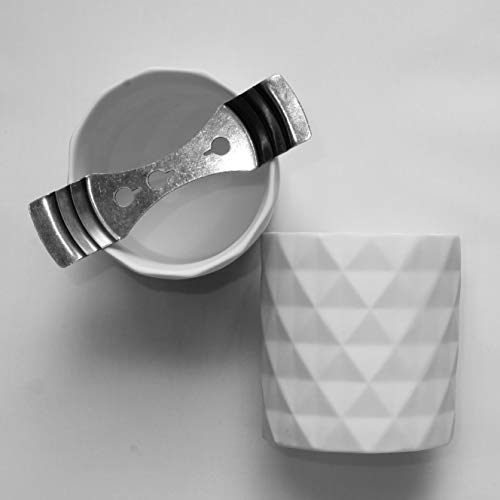 5 Diamonds+Pattern+Ceramic+Candle+Containers