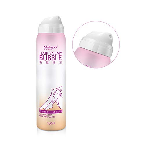 Unisex Painless Depilatories for Women and Men No Damage No Pain Anti Allergic Mousse Spray Foam Mousse Creams Depilatories Flawless Body Legs Chest Hair Mane Remove Depilation Creams (1 Pack) - Thumbnail 3