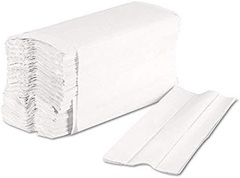 We Can Source It Ltd2-Ply White C-Fold Paper Hand Towels – Pack of 2400 – Soft, Absorbent & Disposable Towels for Washrooms, Kitchens, Cleaning, Food Prep – Fits Most Dispensers
