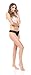 Free to Live 6 Pack Lace Cotton Thongs for Women Sexy Ladies Cheeky Underwear Tanga Hipster Panties (Medium, Assorted Colors)