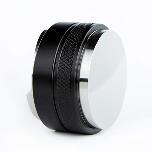 53mm Coffee Distributor/Leveler & Tamper, Fits 54mm Breville Portafilter, Double Sided, Adjustable Depth