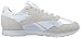 Reebok Women's Royal Nylon Fashion Sneaker, White/White/Steel, 9 M US