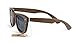 Real Solid Handmade Wooden Sunglasses for Men, Polarized Lenses with Gift Box (Walnut)