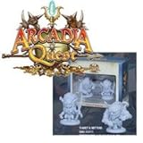 Tiaret And Mittens Arcadia Quest Miniatures CMoN