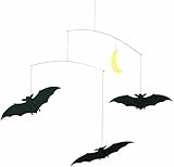 Flensted Mobiles Lucky Bats Hanging Mobile - 20 Inches Cardboard