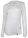 Terramar Women's Thermasilk Pointelle Scoop (Natural, Large)