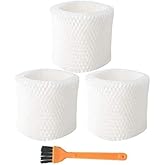 3Pack Humidifier Wicking Filters for Honeywell, Compatible Part # HAC-504AW / HAC-504, Filter A
