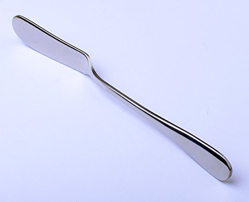 Zelta Stainless Steel Spreaders Silver, Packs of 4