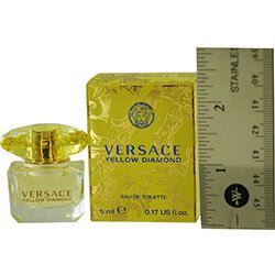 Versace Yellow Diamond by Versace 0.17 oz Mini EDT For Women