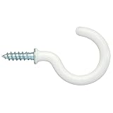 ARROW 160375 1-1/4" Vinyl Coated Cup Hooks (Pack of 36)