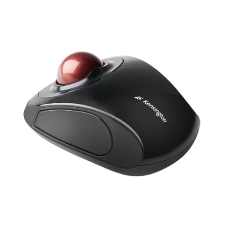 Kensington K72352EU - Trackball inalámbrico para portátiles, color negro