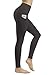 Fengbay 2 Pack High Waist Yoga Pants, Pocket Yoga Pants Tummy Control Workout Running 4 Way Stretch Yoga Leggingsthumb 2
