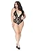 Leg Avenue Women's Sexy Plus Size Halter Teddy