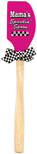 Brownlow Gifts Silicone Spatula, Mama's Spankin Spoon