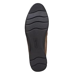 Clarks Women's Jenette Ease Ballet Flat, Pewter, 8