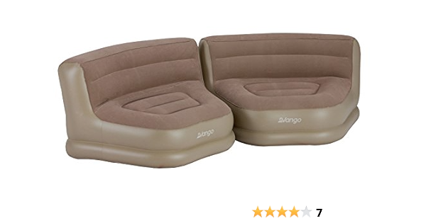 vango deluxe inflatable flocked chair