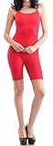 URBAN K WOMENS Spaghetti Strap Dance Leotard Unitard Active Jumpsuits