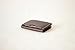 MEKU Men's Handmade Slim Leather Wallet Credit Card Holder Slim Wallet Dark Brown Father Day Gifts