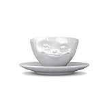 Tassen Face Espresso Coffee Cup with Saucer (Grinning)