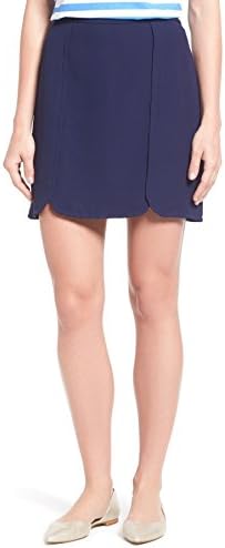 DRAPER JAMES Margaret Miniskirt For Women In Nassau Navy, 14
