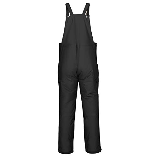 HISEA Men's Snow Bib Overalls Work Ski Pants Waterproof Insulated Coveralls Black Pricepulse