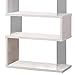 Coaster Home Furnishings Emelle 63-inch 4-Shelf Glass Panel Bookshelf White 800300