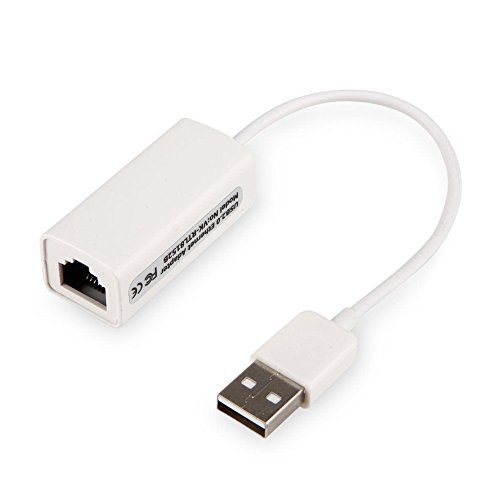 NAMEO USB 2.0 to RJ45 Lan Network Ethernet Adapter Card 10/100Mbps Fast Network Adapter for MacBook Air OS Android Tablet PC Win 7 8 XP