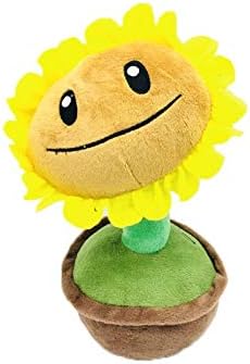 tianluo Plush Toy Enfants Cadeaux Pot De Fleur Plantes Zombies Peluche Peluche Peluche Douce Jouets Tournesol Pois Jouets Poupée