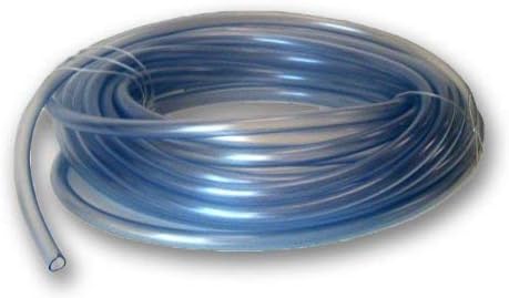 9.5mm Internal Diameter, 5/16", PVC TUBE CLEAR PLASTIC HOSE PIPE, IDEAL FOR HOME BREWING SYPHONING BEER & WINE FOOD GRADE, FISH POND CAR AQUARIUM AIR PUMP - BRITISH MADE - FREE UK DELIVERY (30)