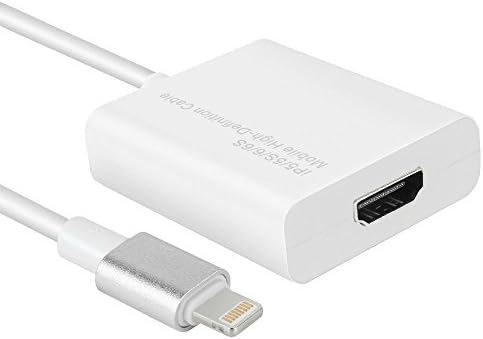 8-pin Lightning To HDMI Adapter,SAR CCTHYP High Definition 1080P Audio Video Converter Cable,Compatible with iPhone7/7Plus5/5s/6/6s/6plus/6splus