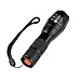 Beike 2 Pack 1000 lumens Tactical Flashlights, Super Bright Handheld Outdoor CREE LED Torch Flashlight with Adjustable Focus 5 Light Modes for Camping Hiking Emergency(AAA Batteries Included)