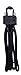 CampCo Uzi Uzi-FLXC Single Use Double Restraint Flex Cuff (Black)