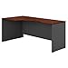 Bush Business Furniture Series C 72W Left Handed Corner Desk in Hansen Cherry, Large Computer Table for Home and Professional Office
