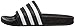 adidas Originals Kids' Adilette Slide, black/white/black, 3 M US Little Kid