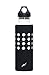 Hydroskins Water Bottle Silicone Sleeve for Hydro Flask, Takeya, ThermoFlask, Fifty/Fifty, Simple Modern,Protection and Grip (Black, 21 ounces)