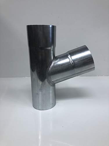Fallrohrabzweig Y-Stück Titanzink Zambelli (80 mm auf 80 mm)