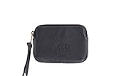 Herschel Luggage Oxford Pouch, Black Pebble Leather, One Size