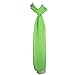Hat To Socks Chiffon Scarf Sheer Wrap for Women (Lime green)