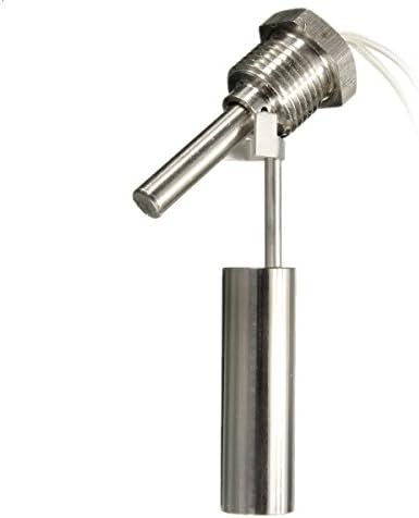BuyYourWish 115mm 50W 220V Stainless Steel Liquid Water Level Sensor Float Switch Side Horizontal Controller One Piece