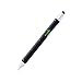 Jiulyning 6-in-1 Multifunction Tool Pen Ruler, Spirit Level, Ballpoint Pen, Stylus, Flat Head or Phillips Screwdriver | Perfect Novelty Gift for Men