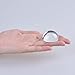 LONGWIN Crystal Dome Magnifier/Paperweight Reading Magnifying Glass-1.6 Inch
