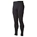 100% Merino Wool Expedition Weight Mens Bottoms - Heavy Weight Base Layer Pants - Extreme Cold Weather Gear - Black - X-Large