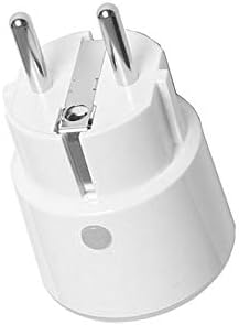 Enchufe Inteligente 16A 3680W con Monitor de Control de Energa Para Alexa Google Assistant Smart Home