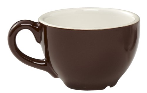 Rattleware 2-Ounce Cremaware Cup, Brown, 6-Pack
