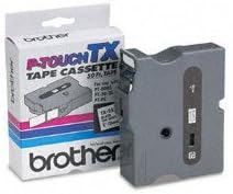Genuine Brother 1" (24mm) Black on White TX P-touch Tape for Brother XL-30, XL30 Label Maker