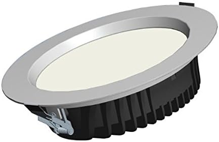 Indee Led Recessed Light,Sliver Round Led Downlight 25 Watts 8 Inch 2500 Lumens,190 Watt Equivalent Energy Saving indoor Recessed Downlight,6000K Daylight Recessed ceiling lights,pack of 10units