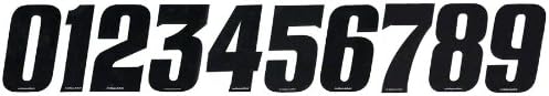 Tangent Products BMX Number Pack "0" (10-Pack) 3" tall