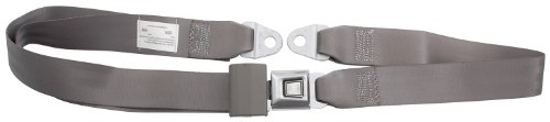 Allstar Performance ALL98111 Gray Two-Point Non-Retractable Seat Belt