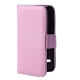 Neewer Pink PU Leather Flip Stand Wallet Folio Case Cover with Card Slots for Samsung Galaxy S5 i9600